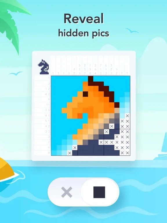 Griddlers 1: Nonogram in Color iPad 應用截圖