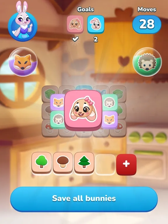 Rabbit Tiles: Mahjong Puzzle iPad  স্ক্রিনশট