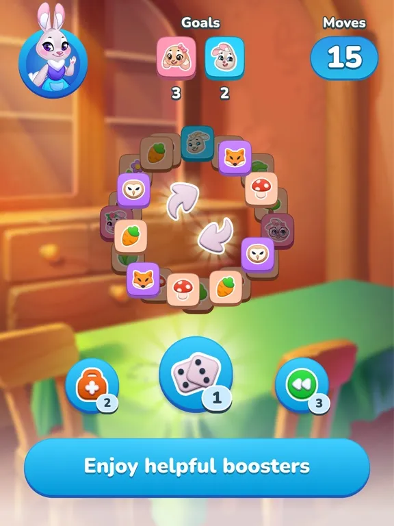 Rabbit Tiles: Mahjong Puzzle iPad  স্ক্রিনশট