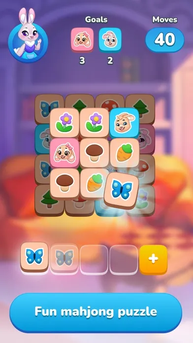 Rabbit Tiles: Mahjong Puzzle স্ক্রিনশট