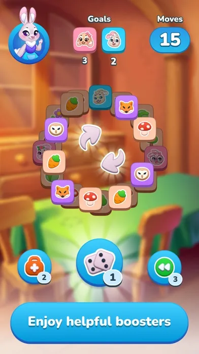 Rabbit Tiles: Mahjong Puzzle স্ক্রিনশট
