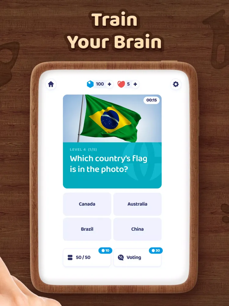 Brain Blitz Trivia－Quiz Test Screenshots