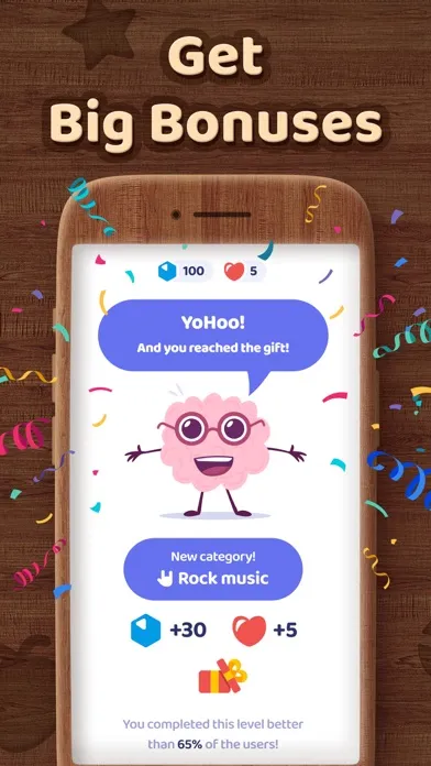 Ảnh chụp màn hình của Brain Blitz Trivia－Quest Test