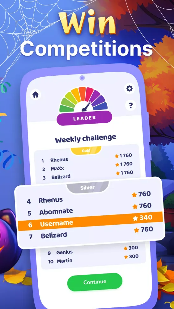 Zrzuty ekranu Word Connect－Logic Association