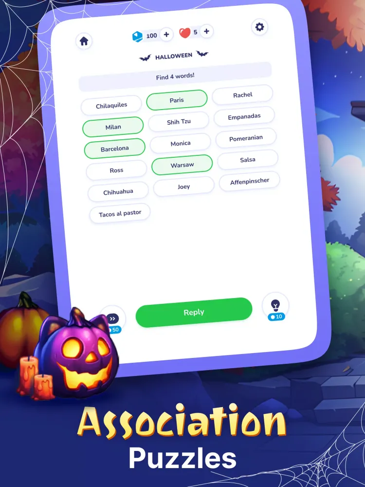Zrzuty ekranu Word Connect－Logic Association