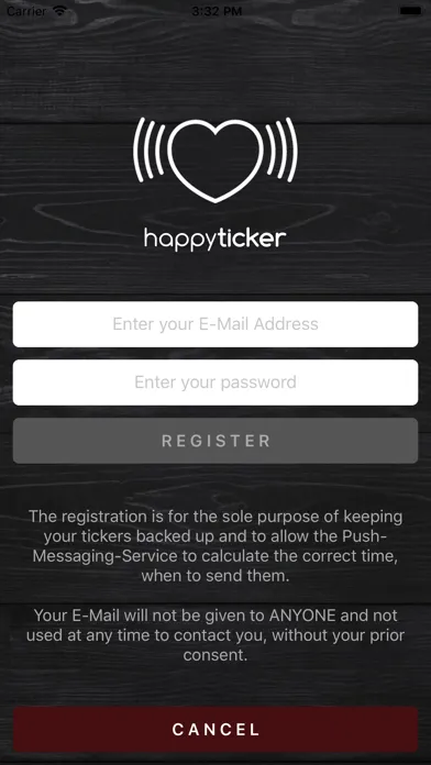 Capturas de pantalla de happyticker