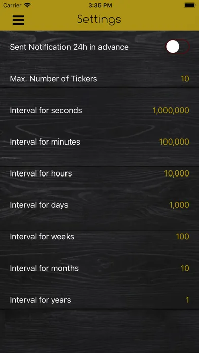 Capturas de pantalla de happyticker