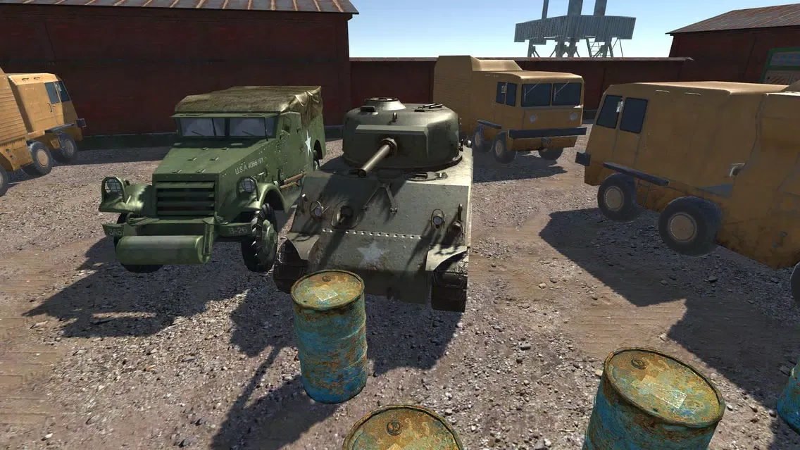 Army Tank Parking 3D Simulator Screenshots