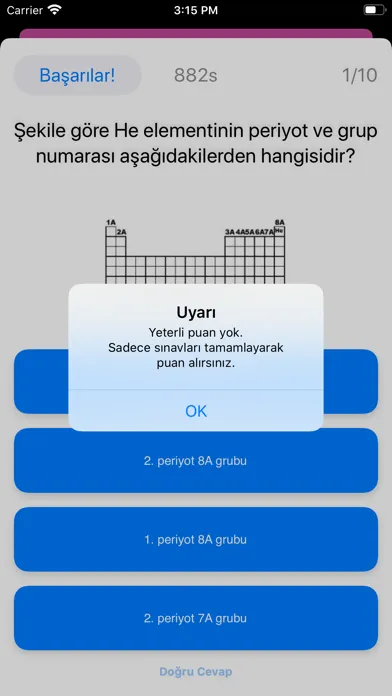Captures d'écran de Fen Bilimleri 8