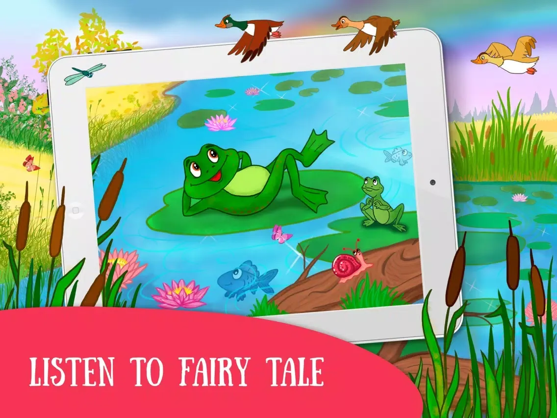 The Frog went travelling iPad 应用截图