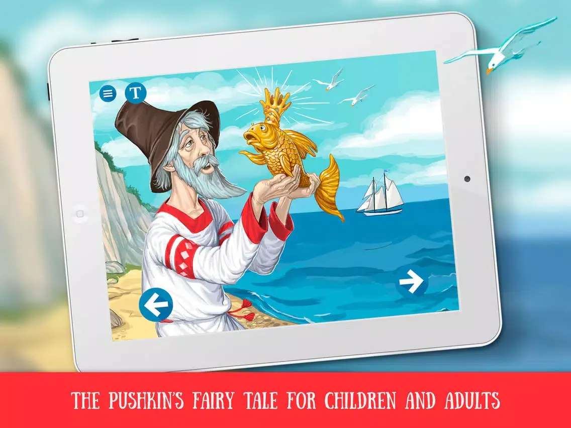Zrzuty ekranu The Fisherman and Golden Fish iPad 