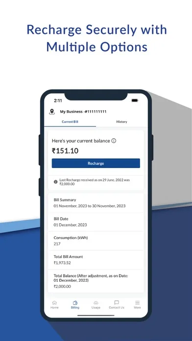 MGVCL Smart Meter स्क्रीनशॉट