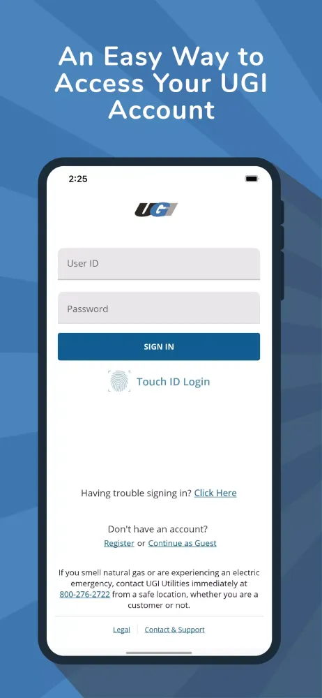 UGI Mobile Account Center应用截图