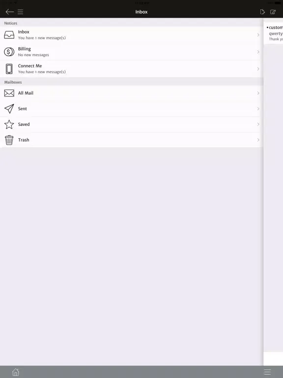 UGI Online Account Center iPad  Ekran Görüntüleri