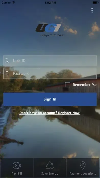 UGI Online Account Center Ekran Görüntüleri