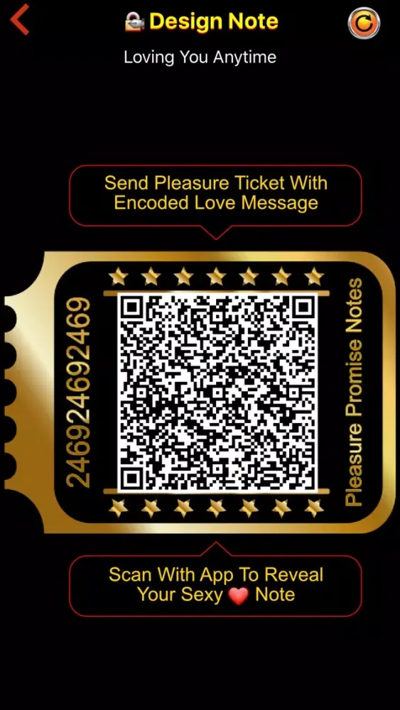 Capturas de pantalla de Pleasure Promise Notes