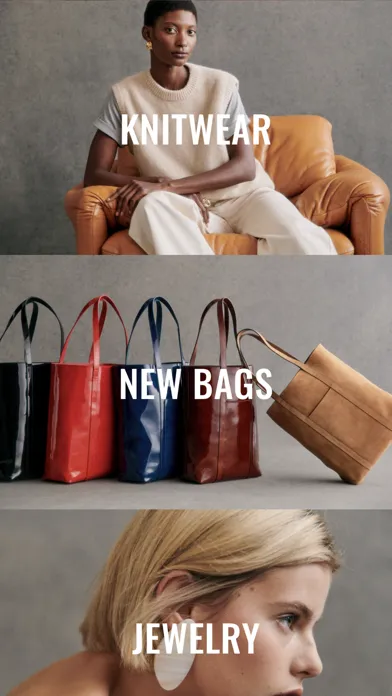 Sezane Fashion & Leather Goods Screenshots