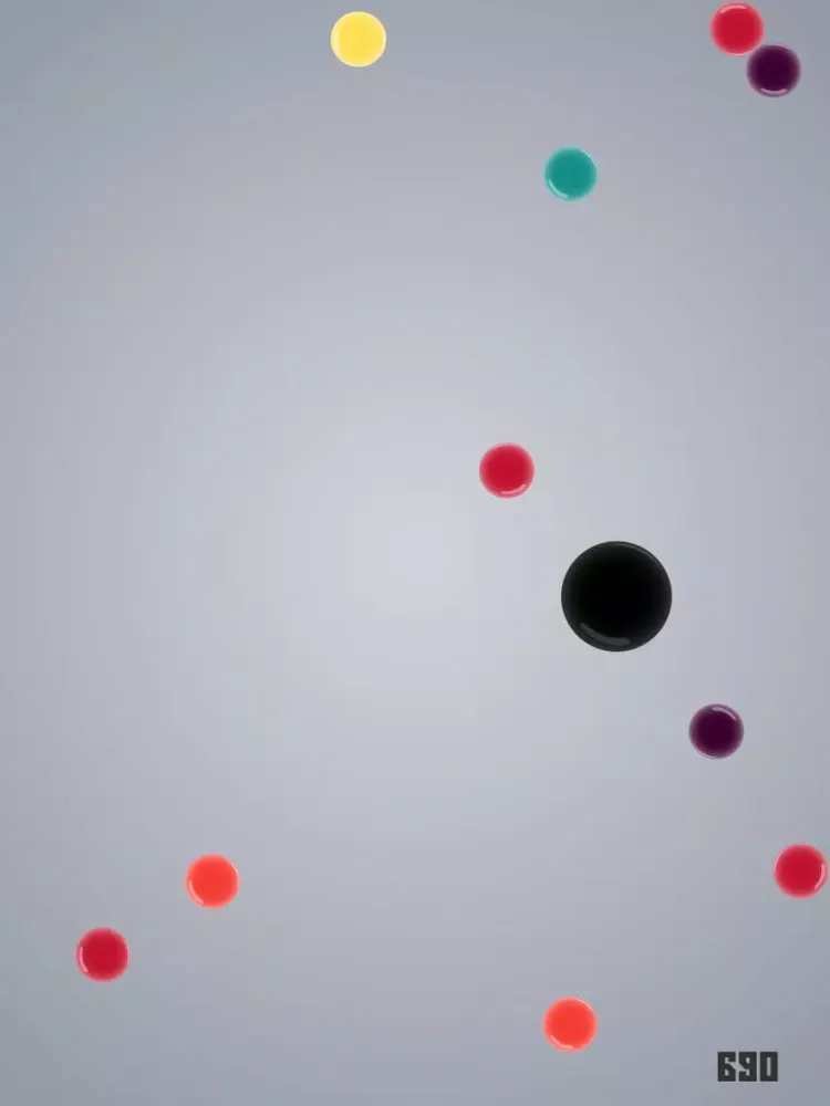 Tangkapan skrin Choatic Balls iPad 