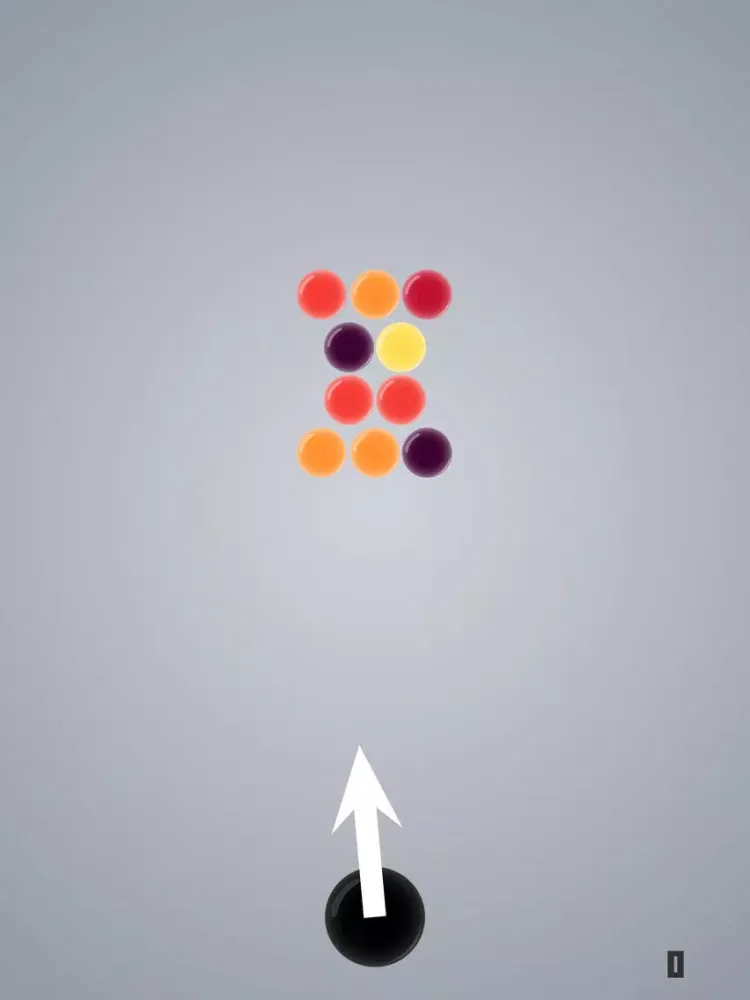 Tangkapan skrin Choatic Balls iPad 