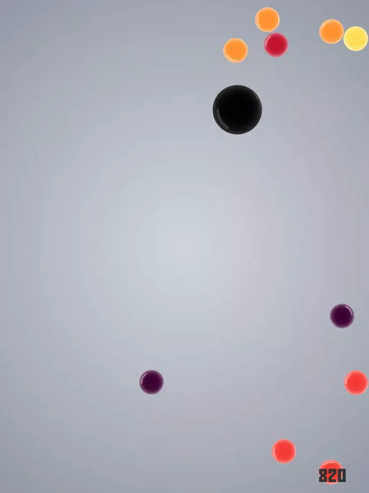 Tangkapan skrin Choatic Balls iPad 