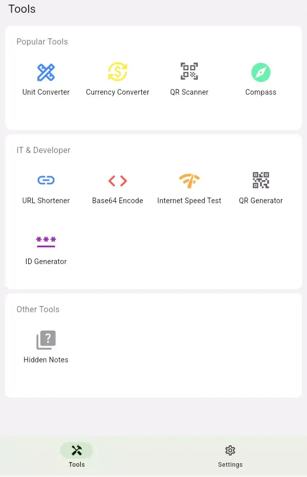 Some Tools: handy toolbox Screenshots