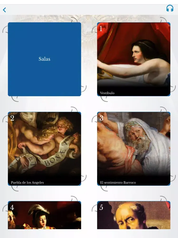 Capturas de pantalla de Museo Internacional del Barroco iPad 