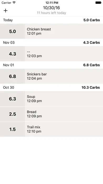FREE Carb Counter - for Low Carb Diets Ekran Görüntüleri