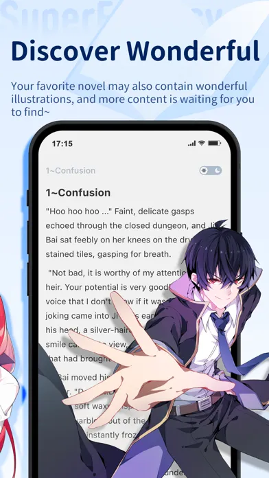 Super Fantasy - light novel Screenshots