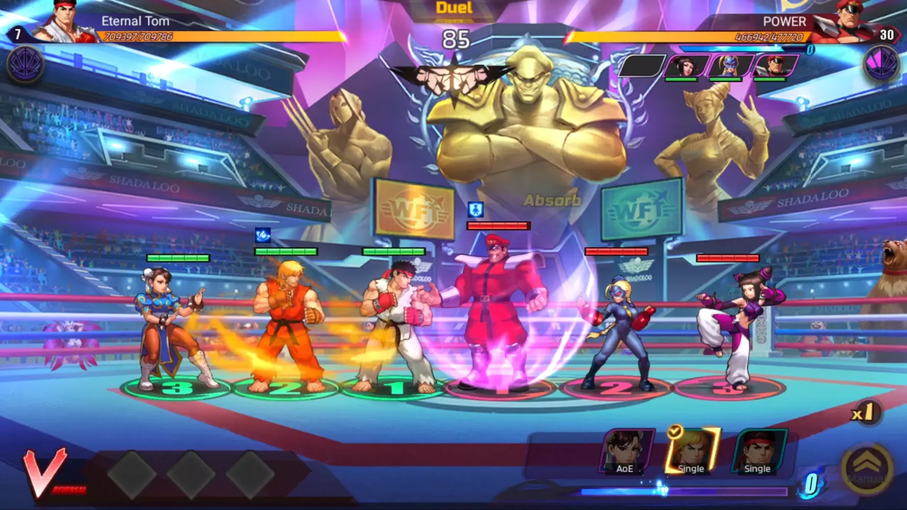 Street Fighter: Duel Screenshots