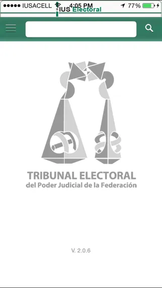 Captures d'écran de IUS Electoral
