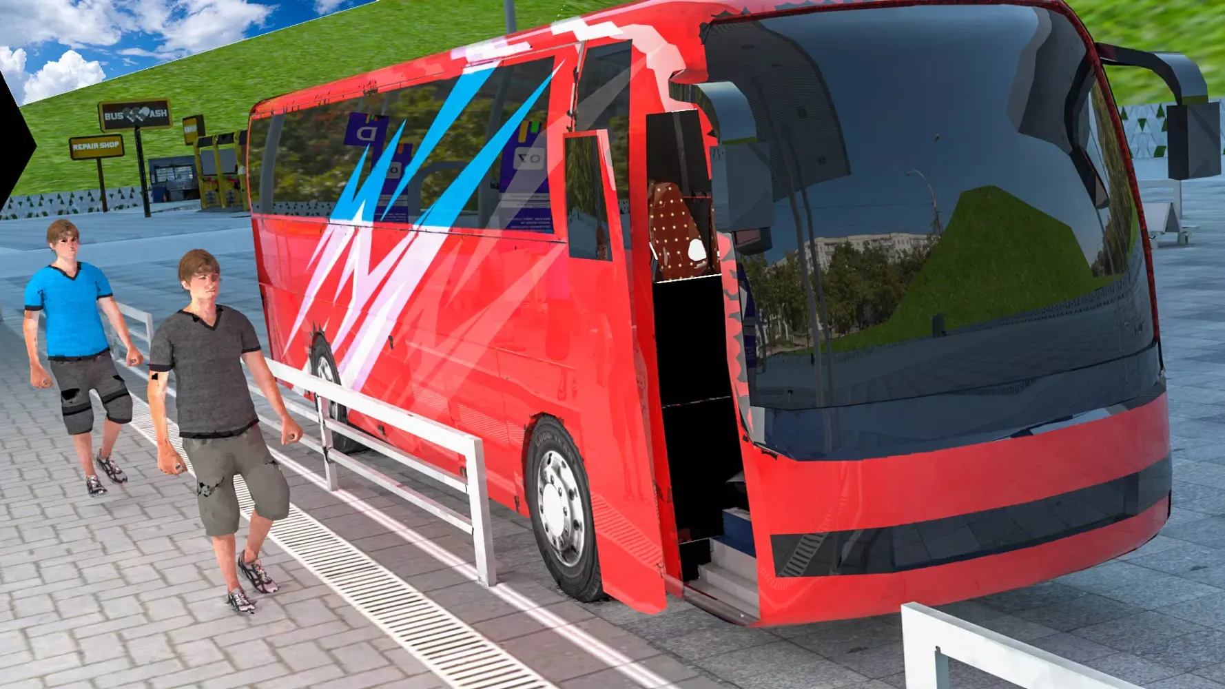 Bus Driving 2024 City Bus Game应用截图
