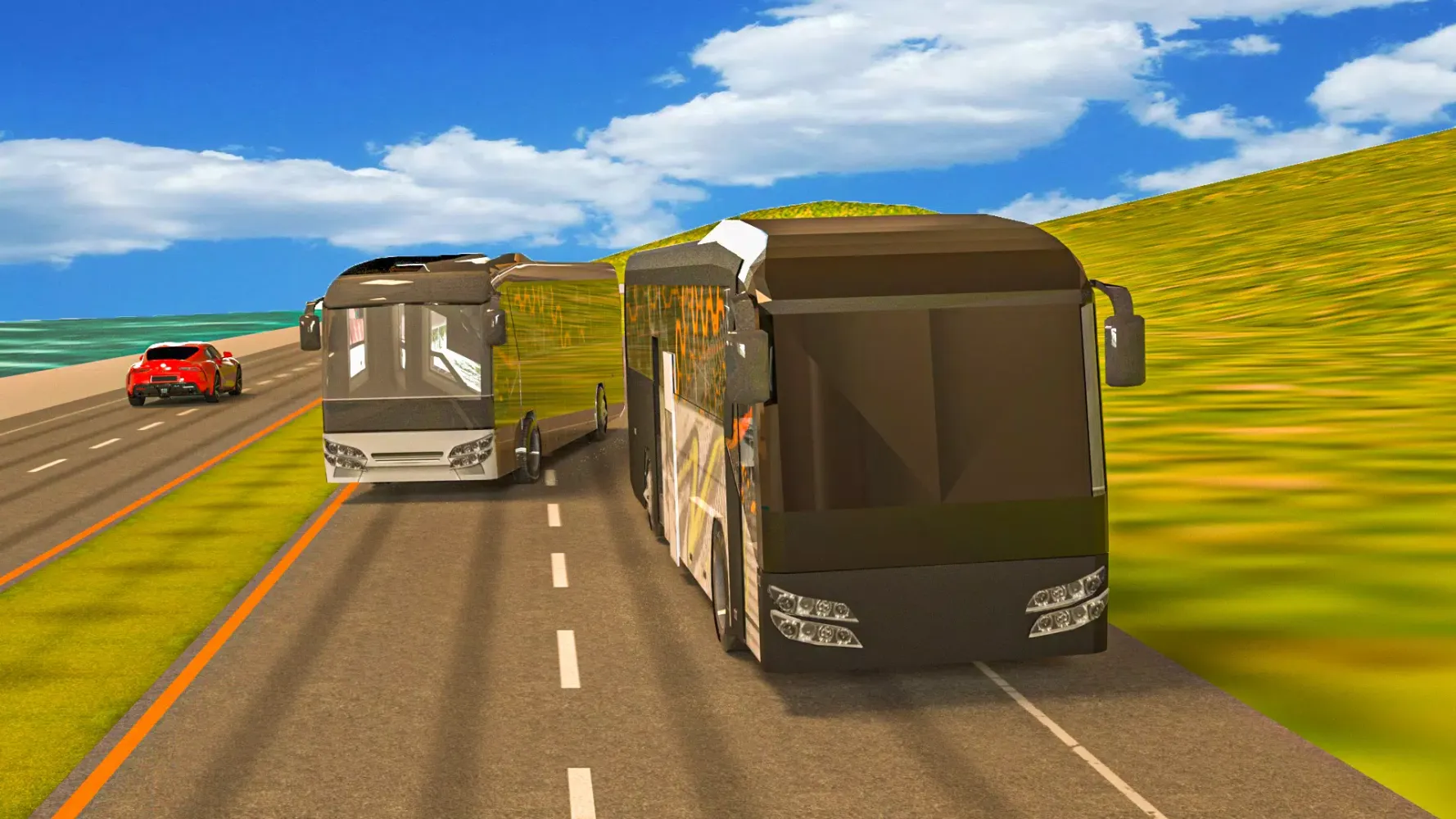 Bus Driving 2024 City Bus Game应用截图