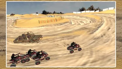Zrzuty ekranu Quad Bike Race - Desert Offroad