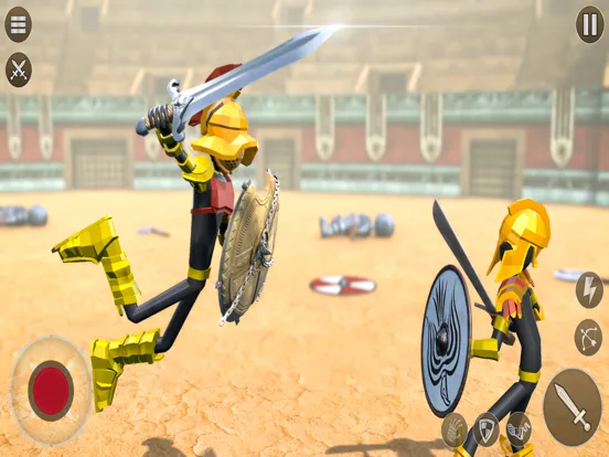Скриншоты Stickman 3D Gladiator iPad 