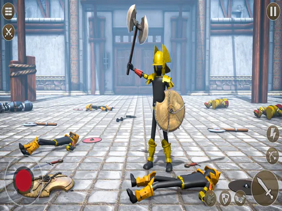 Скриншоты Stickman 3D Gladiator iPad 