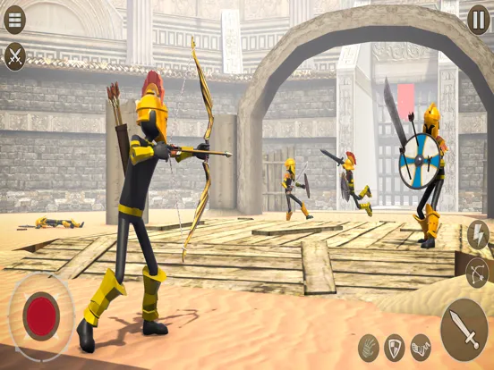 Скриншоты Stickman 3D Gladiator iPad 