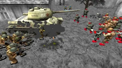 Captures d'écran de Stickman WW2 Battle Simulator
