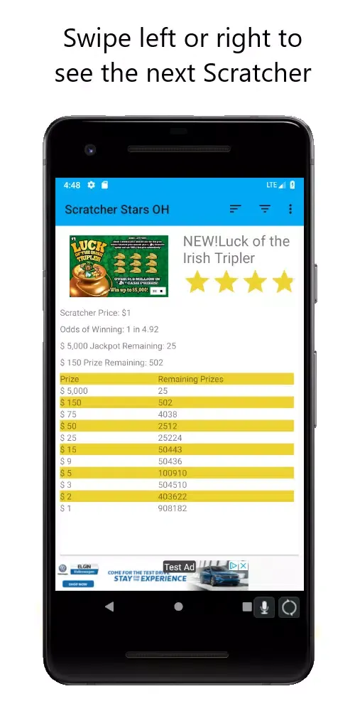 Scratcher Stars OH Screenshots