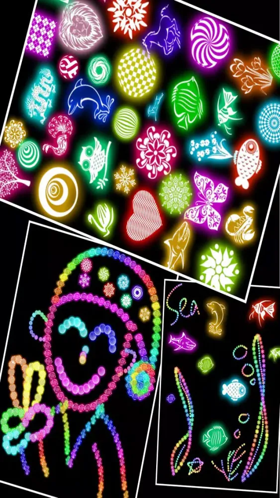 Art of Glow - 40+ Glow Brushes & Magic Drawing Effects Screenshots