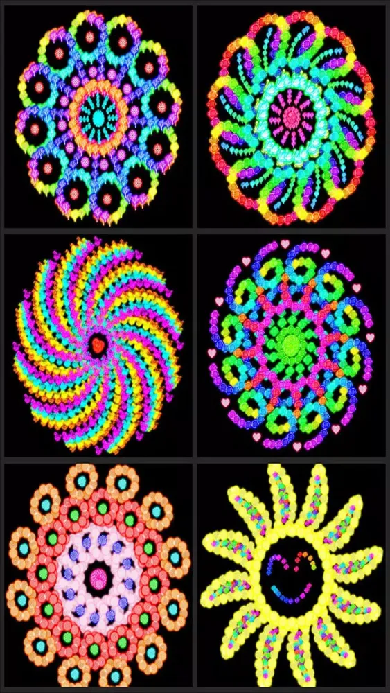 Art of Glow - 40+ Glow Brushes & Magic Drawing Effects Screenshots