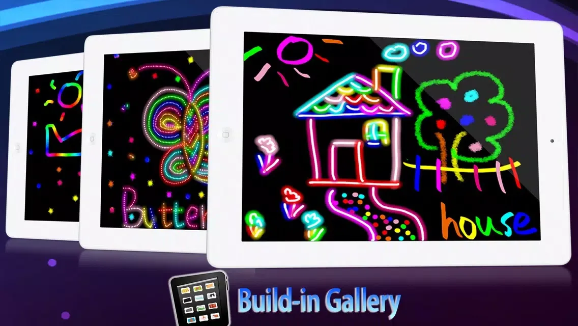 Kids Drawing HD - Free Kids Color Draw & Paint Games on Pictures Screenshots