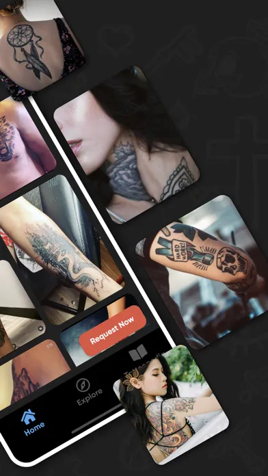 ภาพหน้าจอของ Mobile Ink Tattoos