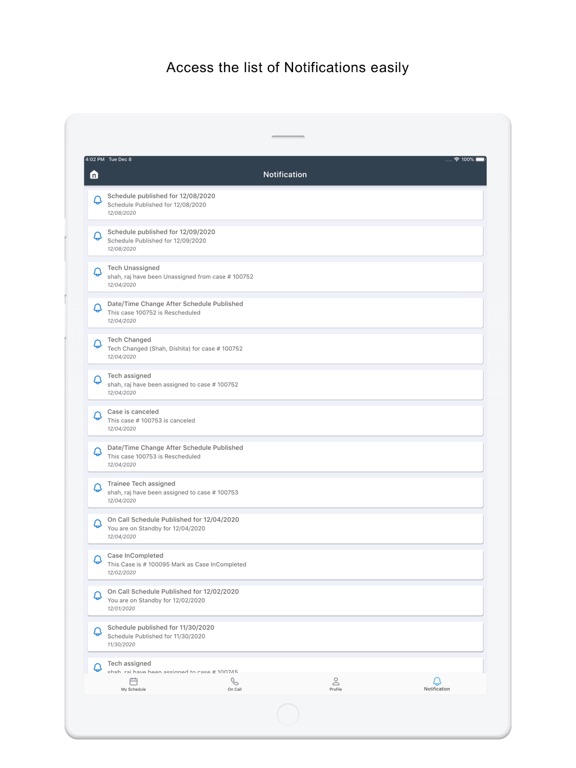 ZinniaX IONM iPad  স্ক্রিনশট