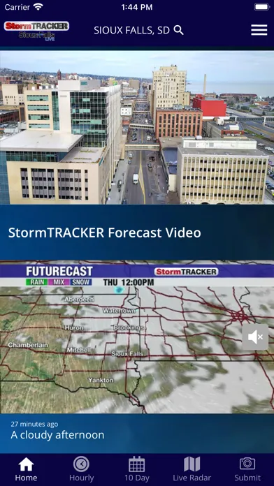 Sioux Falls Live StormTRACKER Ekran Görüntüleri