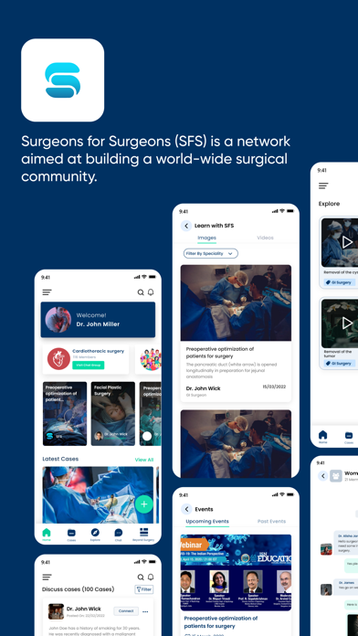 Tangkapan layar Surgeons for Surgeons