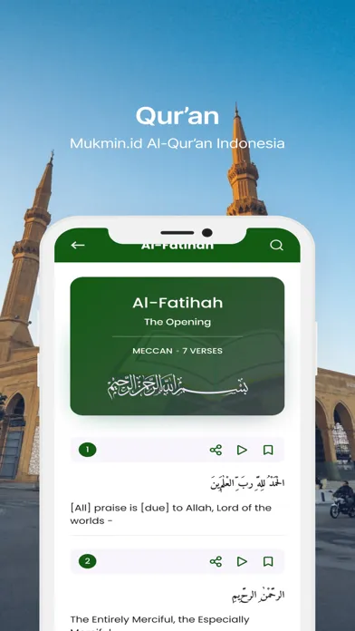 Mukmin.id-Al Quran dan Kiblat سکرین شاٹس