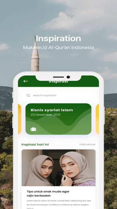 Mukmin.id-Al Quran dan Kiblat سکرین شاٹس