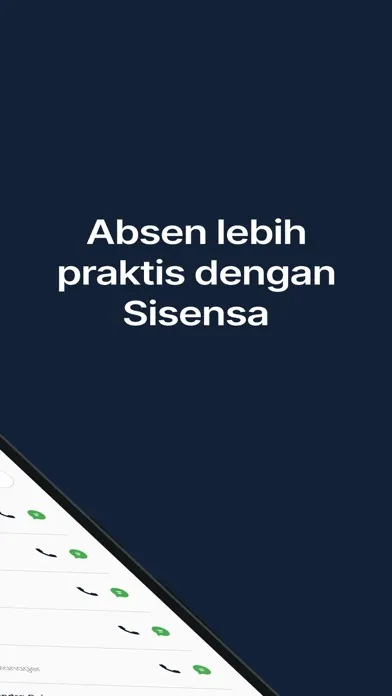 Sisensa - Absensi Karyawan سکرین شاٹس