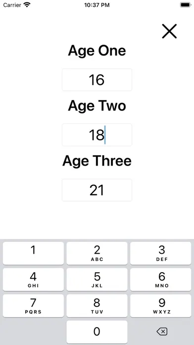 Zrzuty ekranu Simple Age Calculator