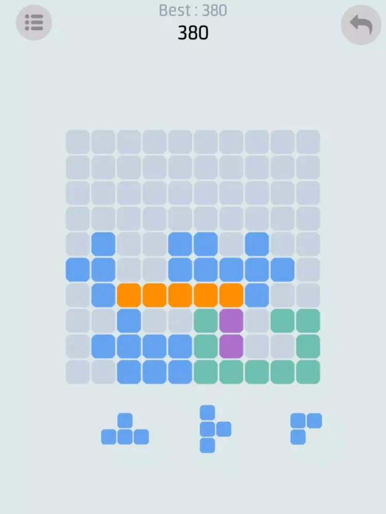 1010 Glow Block Puzzle Game iPad  Screenshots